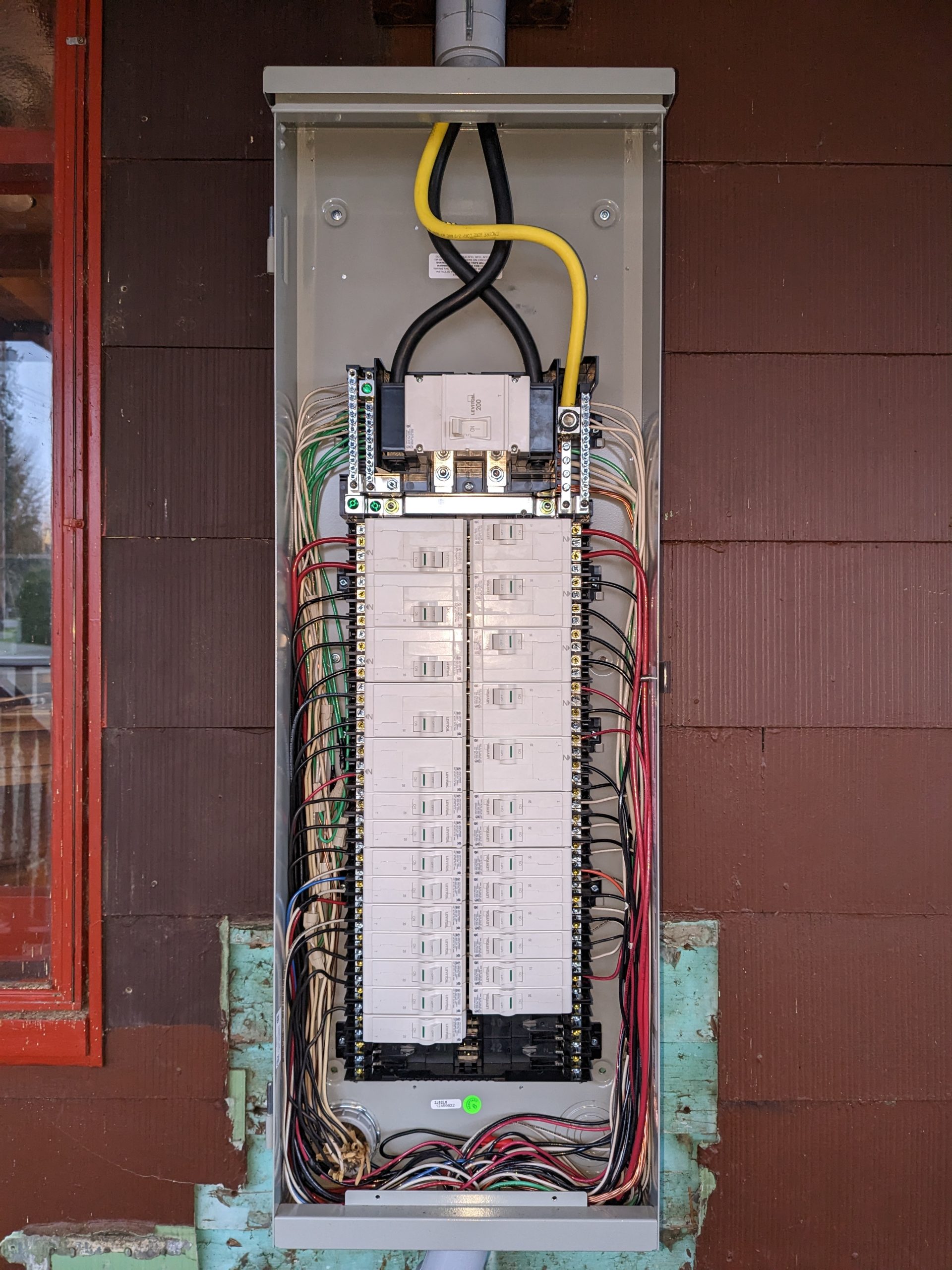 Electrical panel in Rochester, WA Electrical panel in Rochester, WA